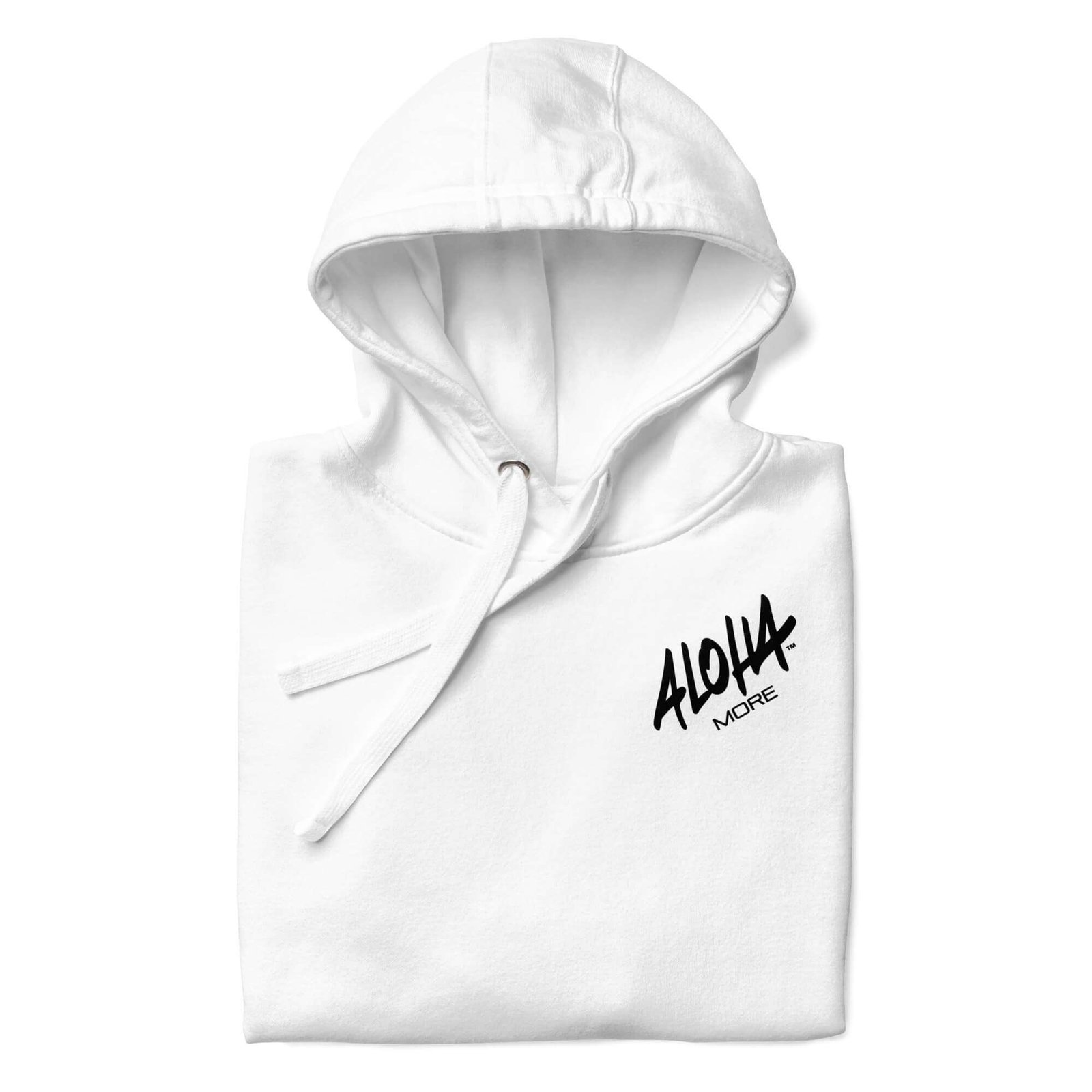Aloha More Classic White – Unisex Hoodie