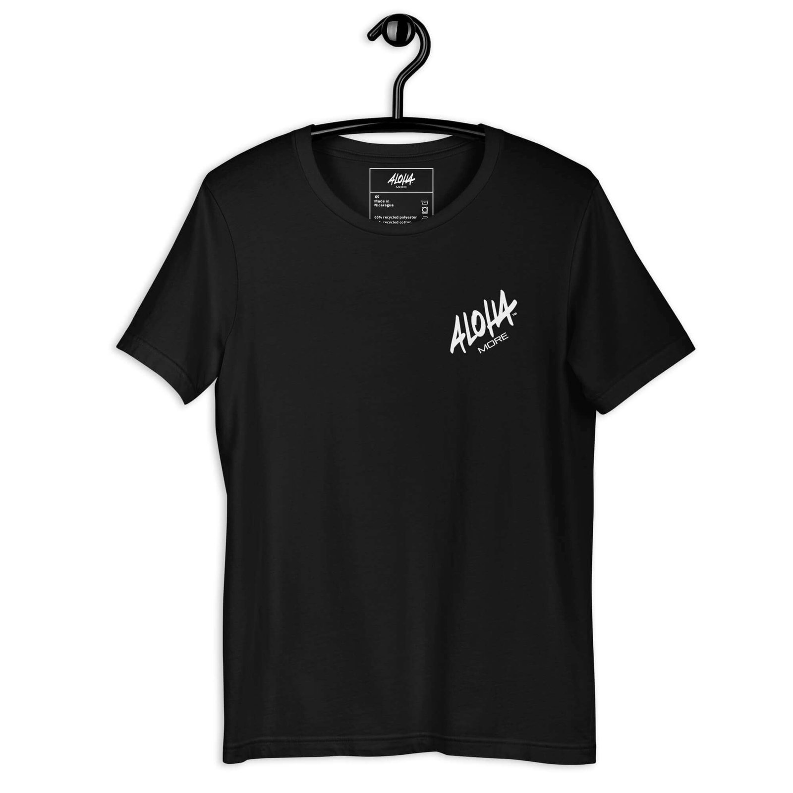 Aloha More Classic Black Tee