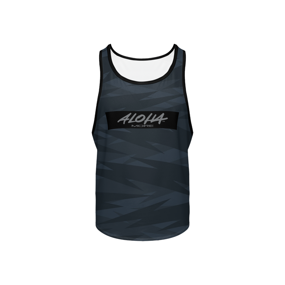 Black Camo – Y-Back Muscle Tank Top (Performance Mesh)