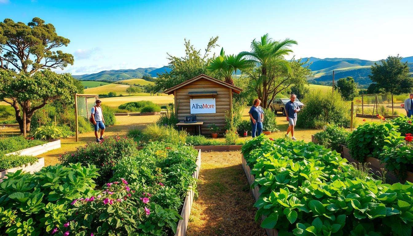 How to create a community garden