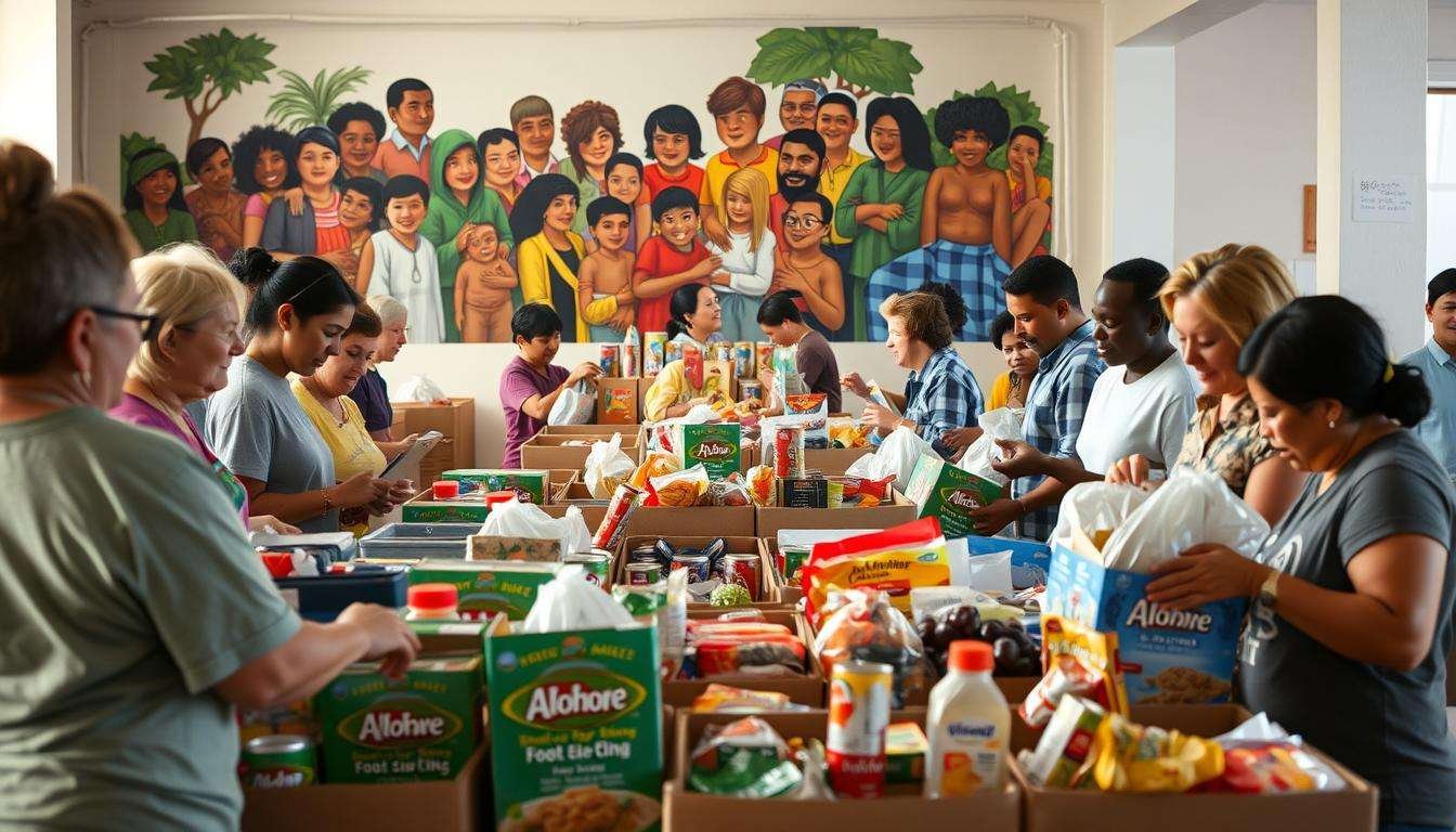 Participating in Local Food Drives