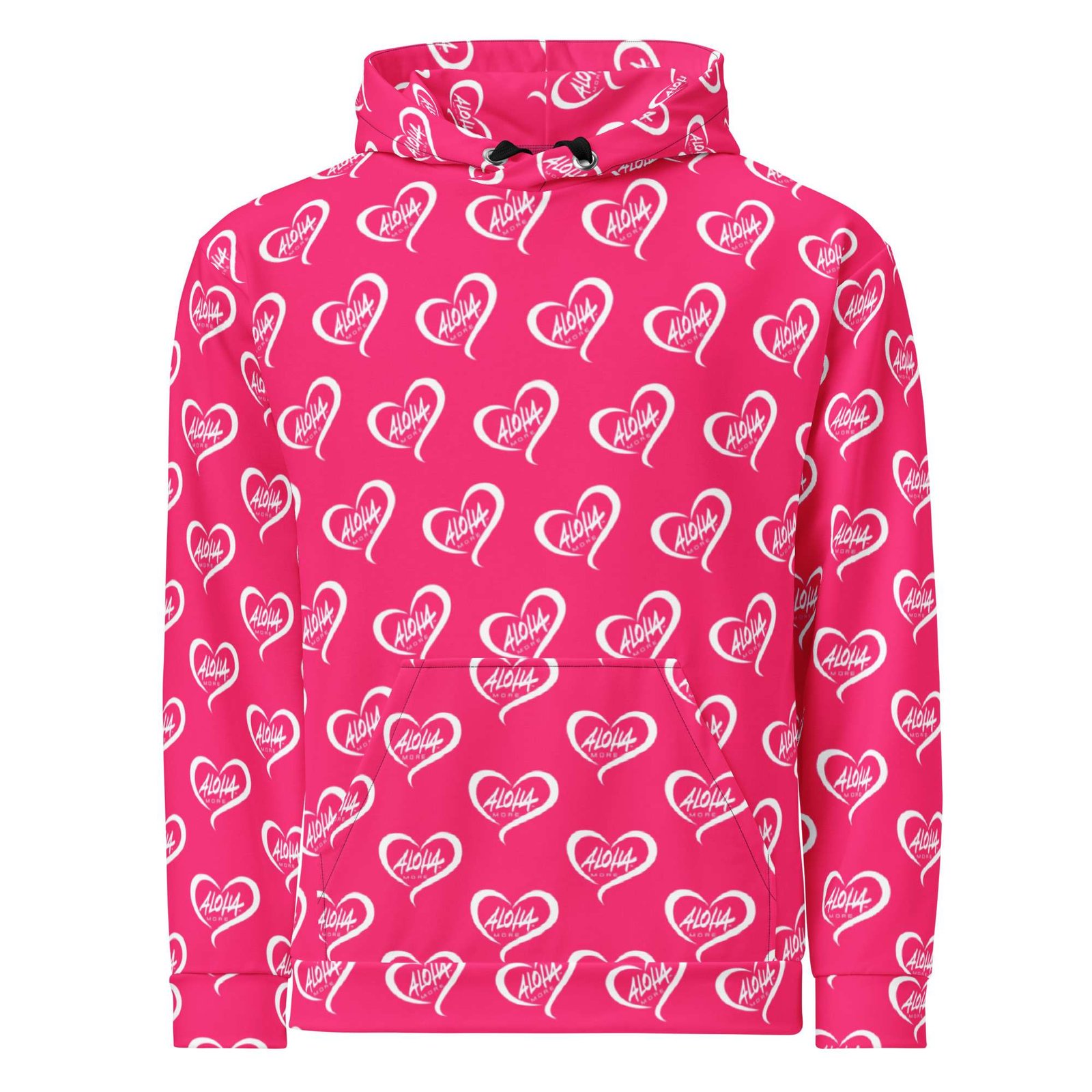 Pink Love (all over print) Unisex Hoodie